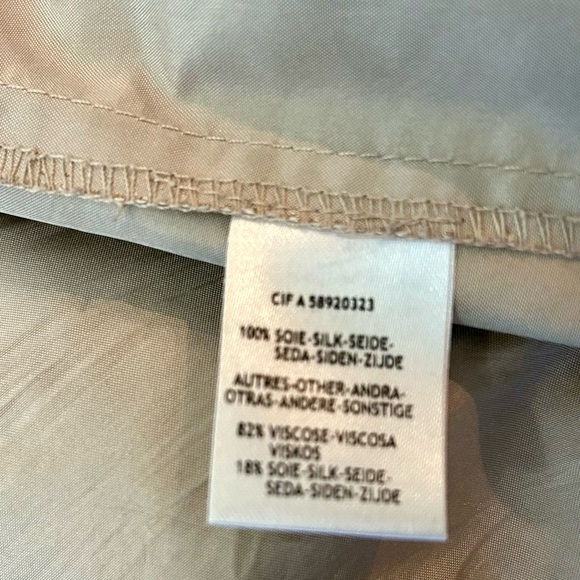 Silk and Velvet Knee Length Dress - Picture 16 of 16